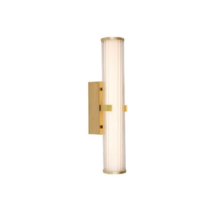 Clamp Gold IP44 LED Wall Light Small