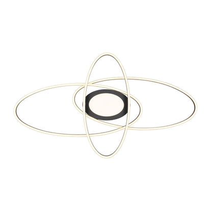 Ovine Matt Black LED Ceiling Light