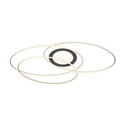 Ovine Matt Black LED Ceiling Light