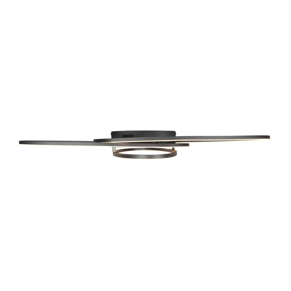 Ovine Matt Black LED Ceiling Light