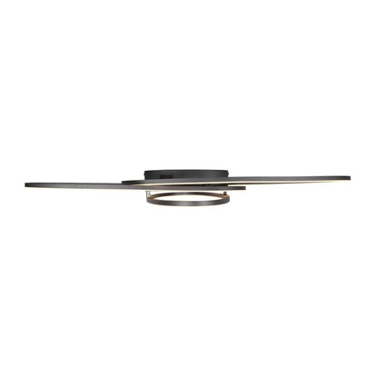 Ovine Matt Black LED Ceiling Light