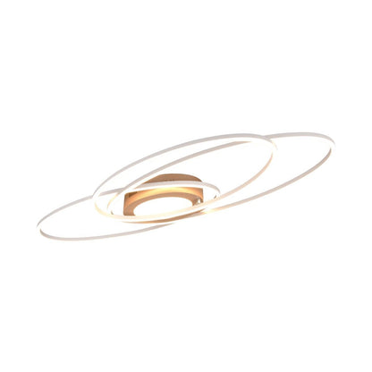 Ovine Grey & Bronze LED Ceiling Light