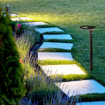 Outdoor Black LED Outdoor Post