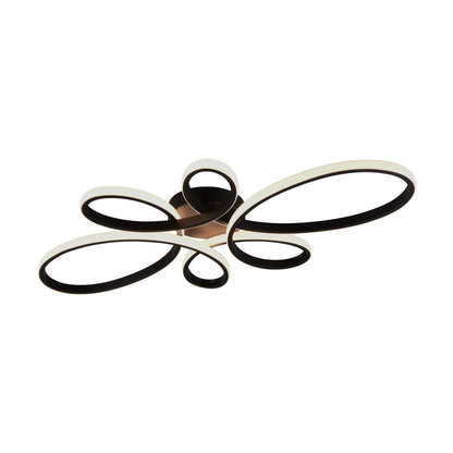 Fly Matt Black LED Ceiling Light