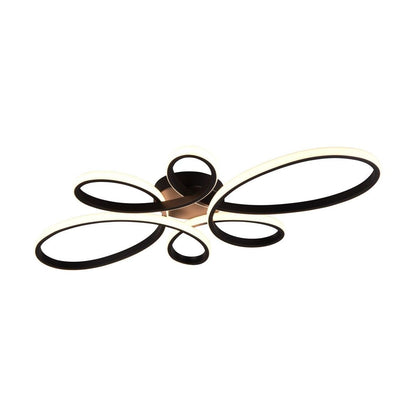 Fly Matt Black LED Ceiling Light