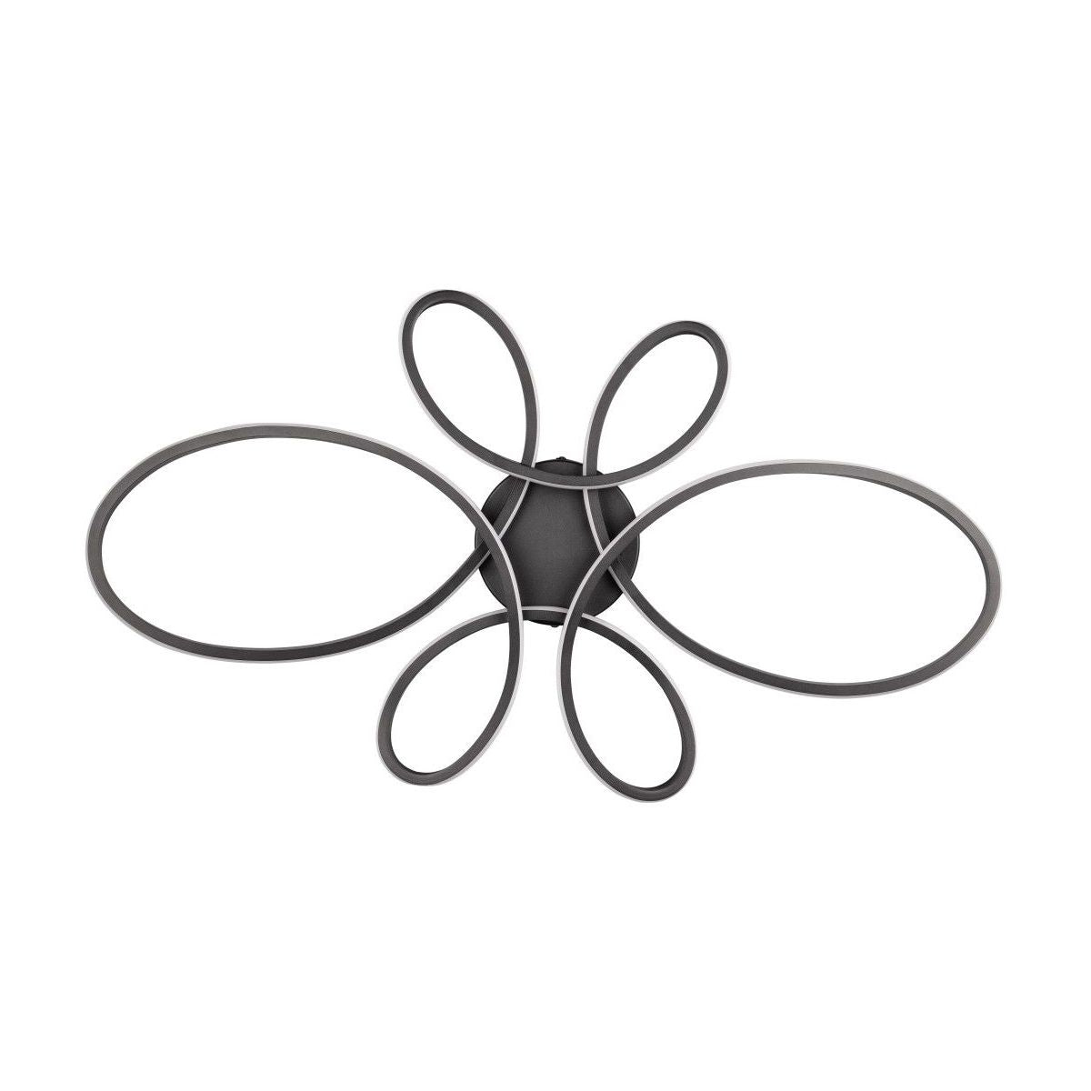 Fly Matt Black LED Ceiling Light