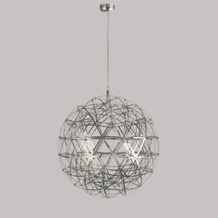 Galaxy Chrome Metal Ball LED Ceiling Pendant