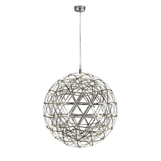 Galaxy Chrome Metal Ball LED Ceiling Pendant
