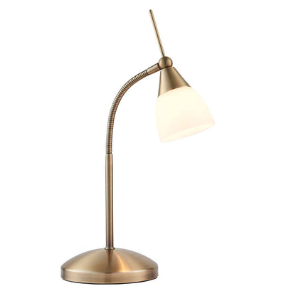 40cm Touch Desk Table Lamp Antique Brass
