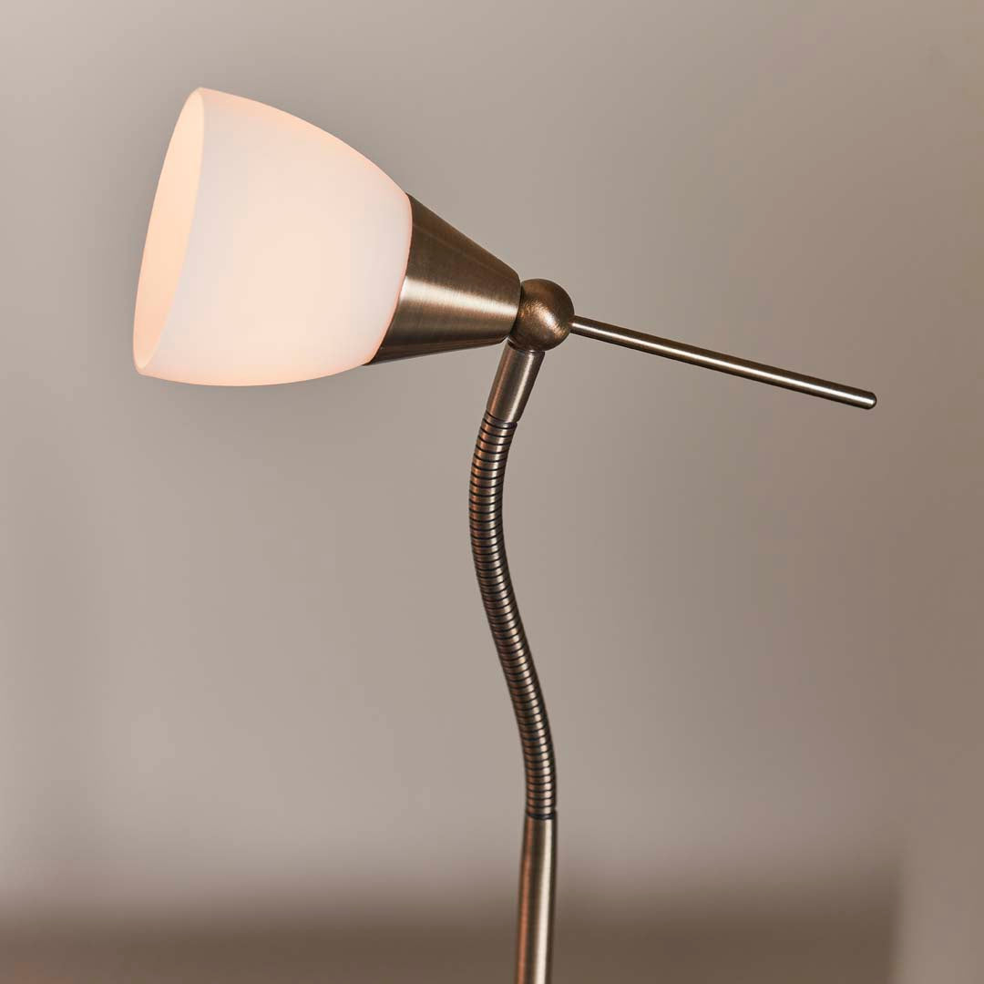 40cm Touch Desk Table Lamp Antique Brass