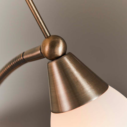 40cm Touch Desk Table Lamp Antique Brass