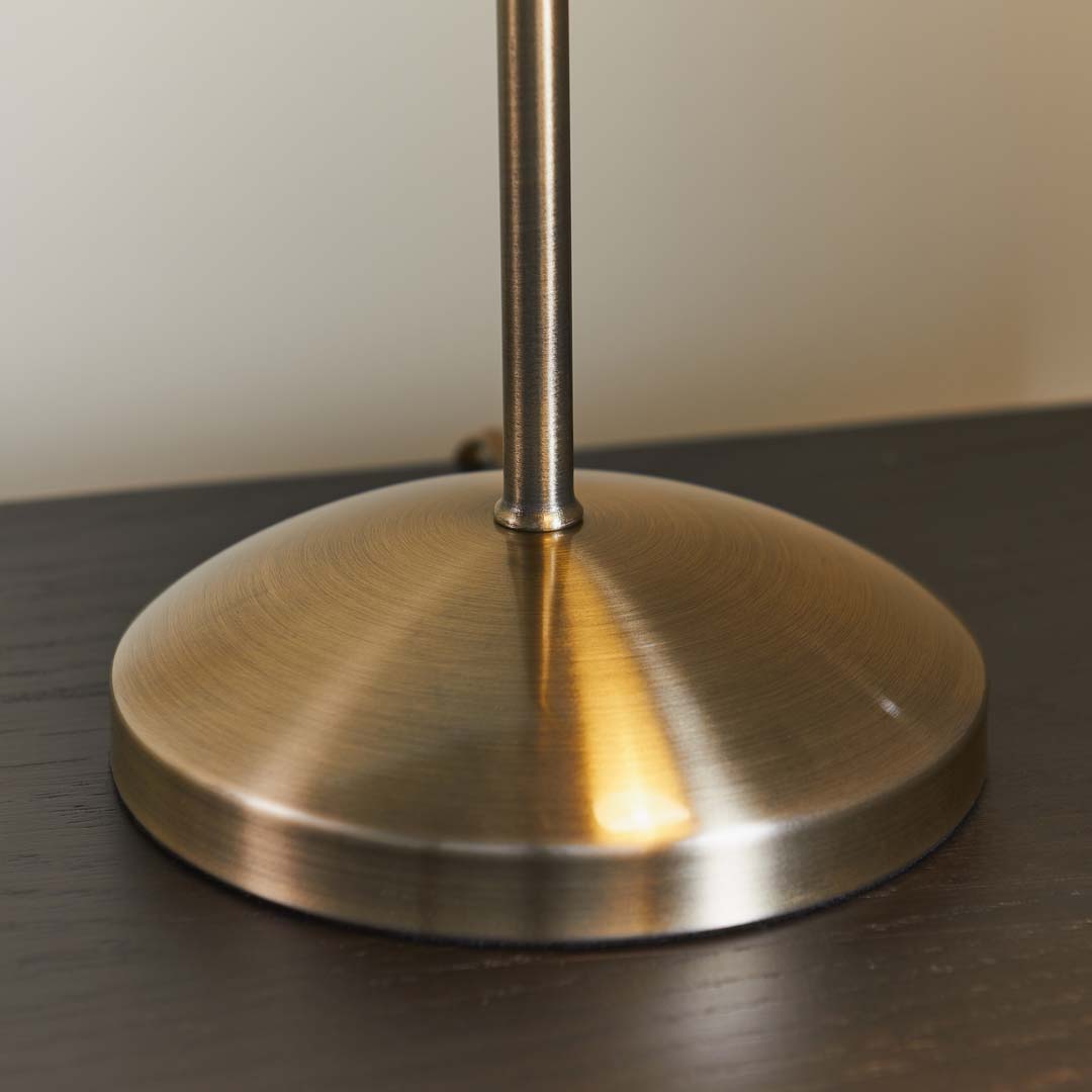 40cm Touch Desk Table Lamp Antique Brass