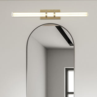 Parma Satin Brass LED IP44 Wall Light