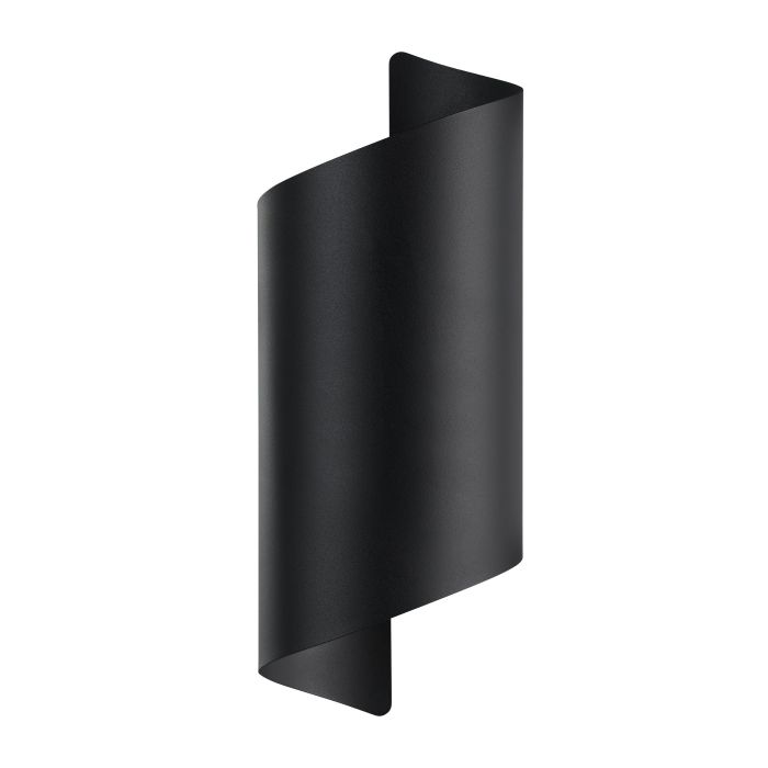 Montarello 2-Light Black LED Outdoor Wall Light
