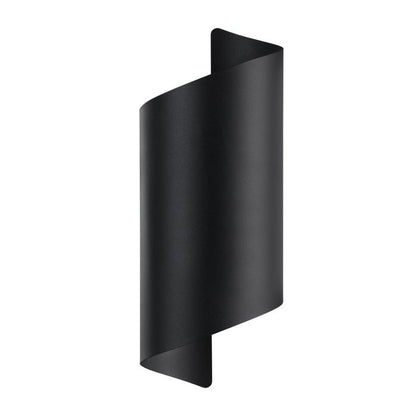 Montarello 2-Light Black LED Outdoor Wall Light