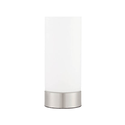 Dara USB Table Lamp Nickel