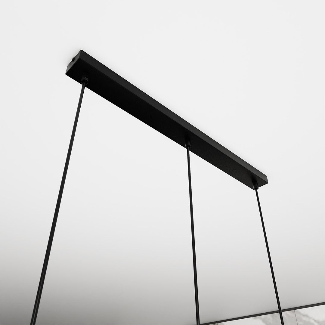 Istar 3 Light Pendant Black, Graphite & Amber