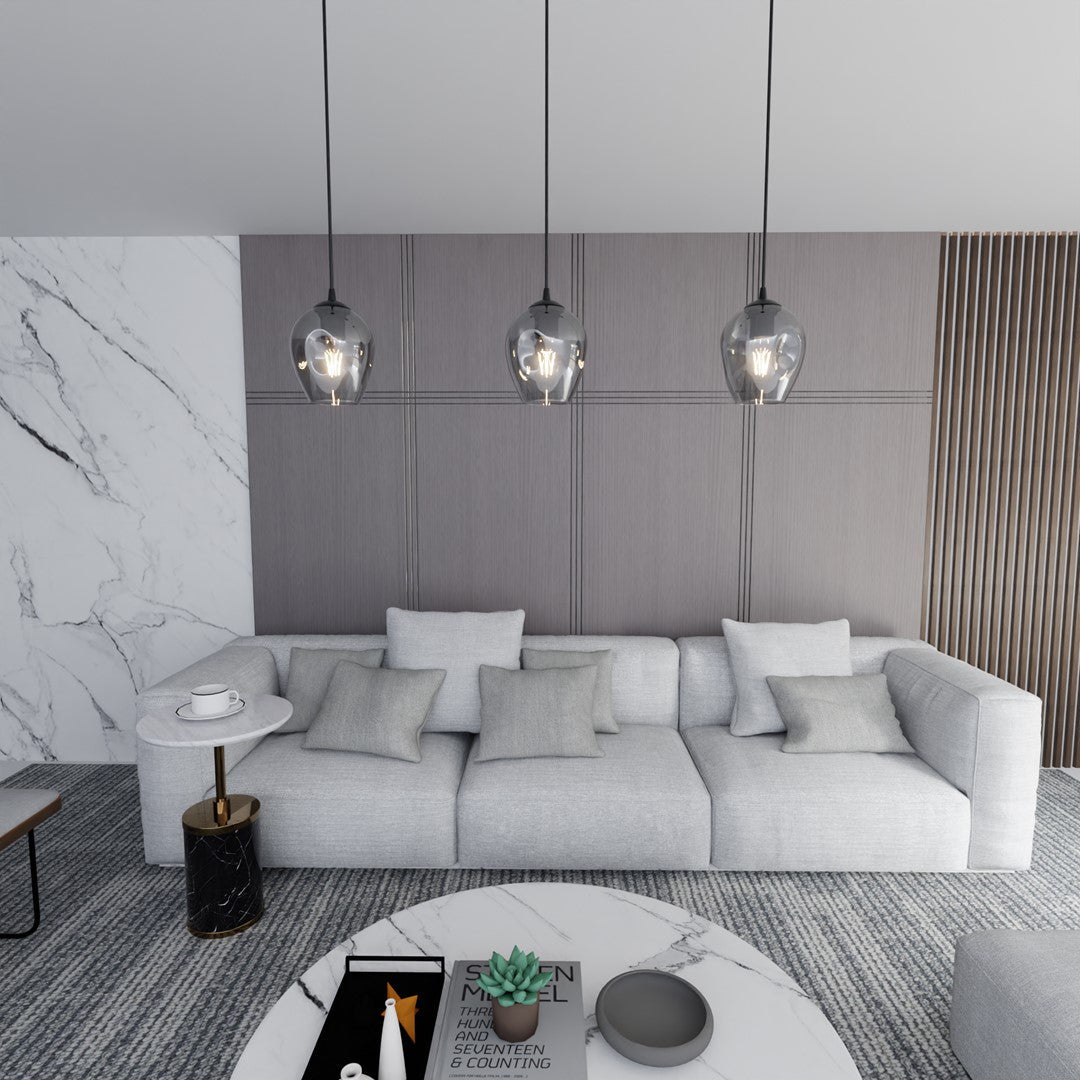 Istar Light Pendant Black & Graphite