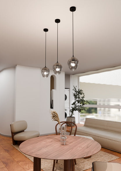 Istar Light Pendant Black & Graphite