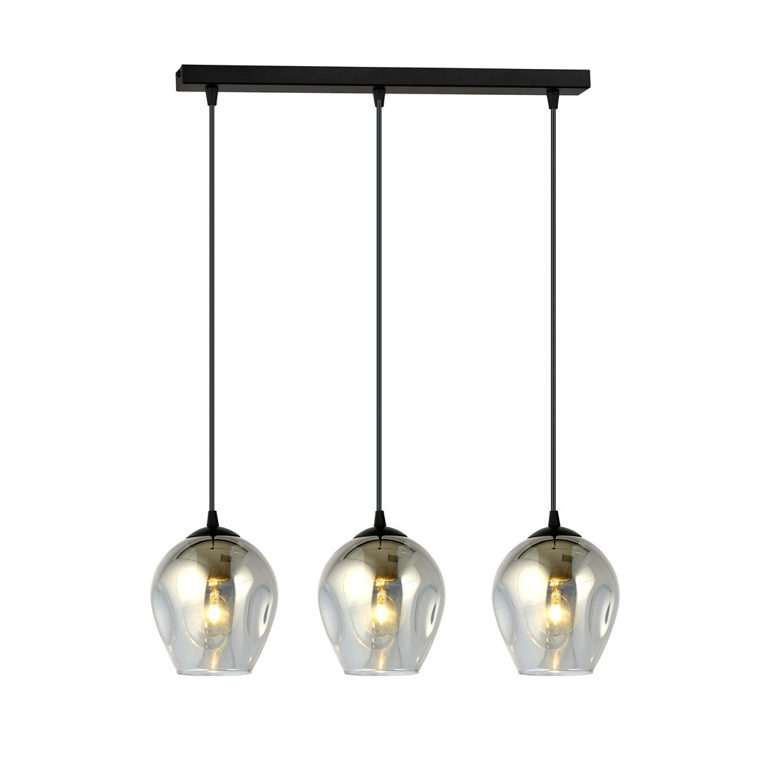 Istar 3 Light Pendant Black & Graphite