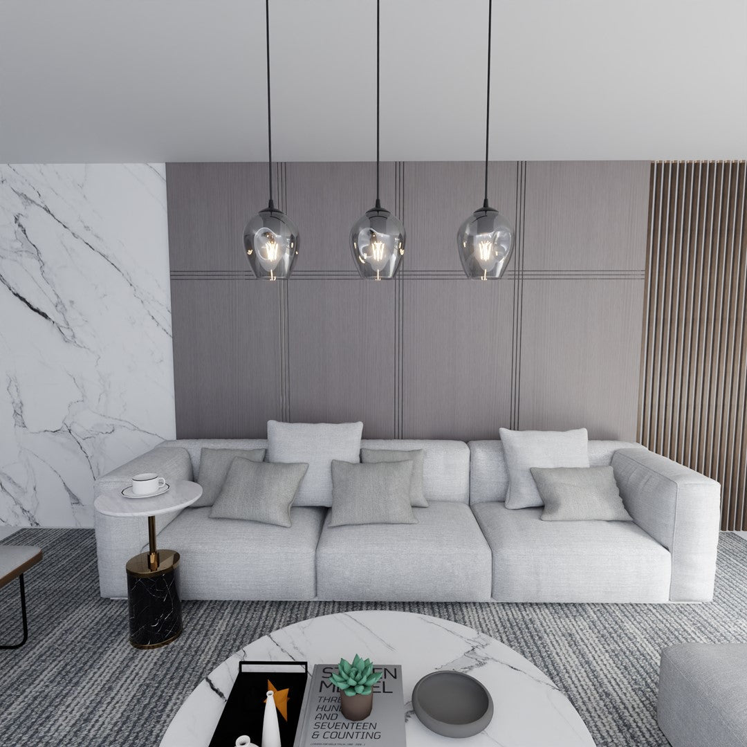 Istar 3 Light Pendant Black & Graphite