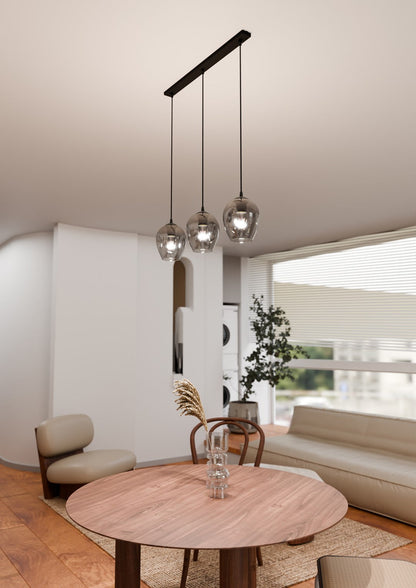 Istar 3 Light Pendant Black & Graphite