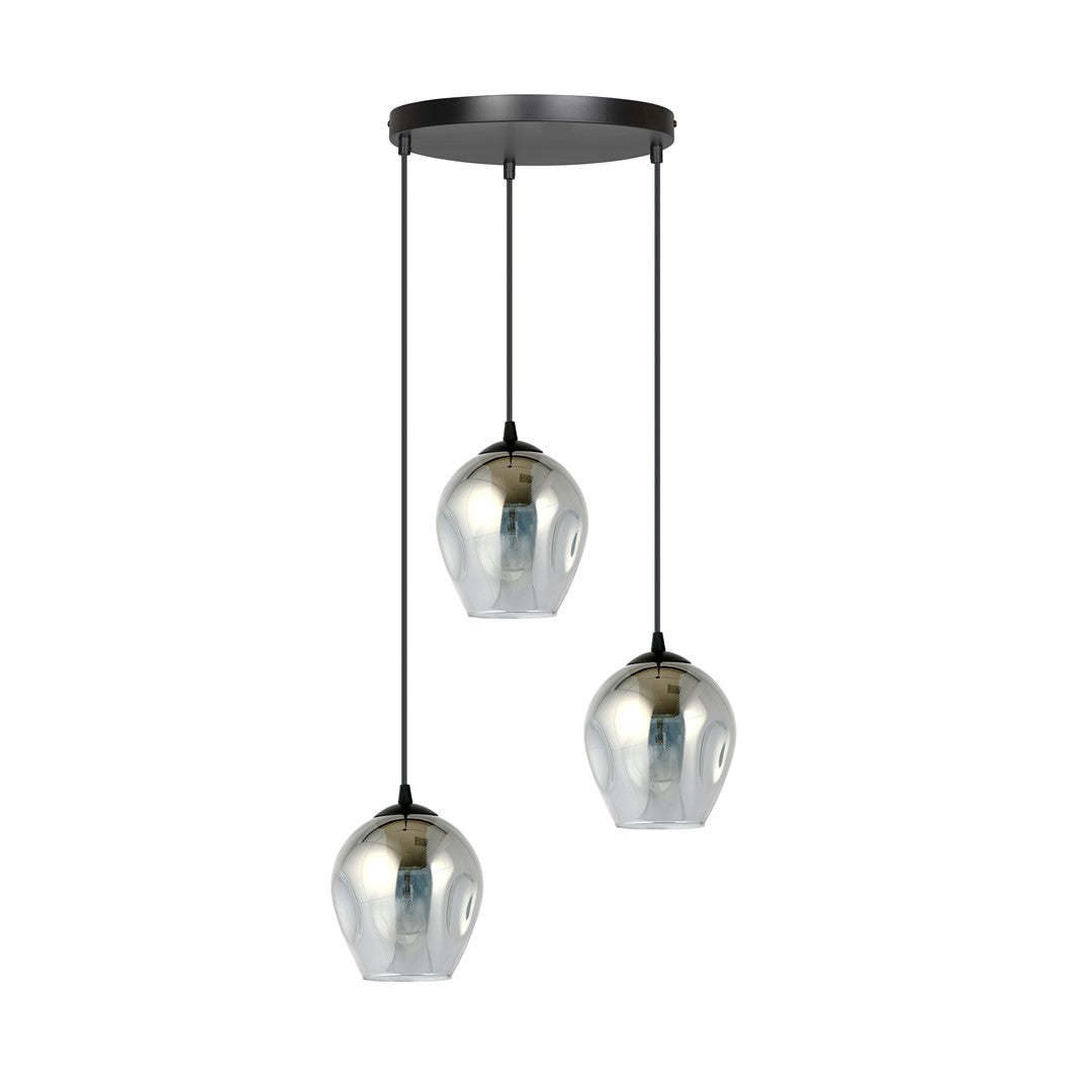 Istar 3 Light Pendant Black & Graphite