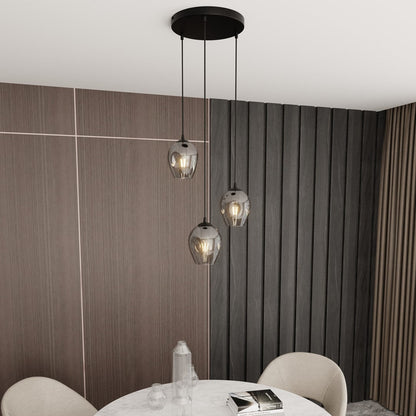 Istar 3 Light Pendant Black & Graphite