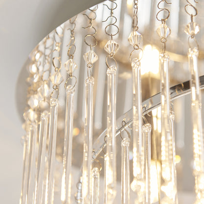 Camille 4 Light Semi Flush