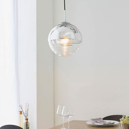 Paloma Pendant Ceiling Light Chrome
