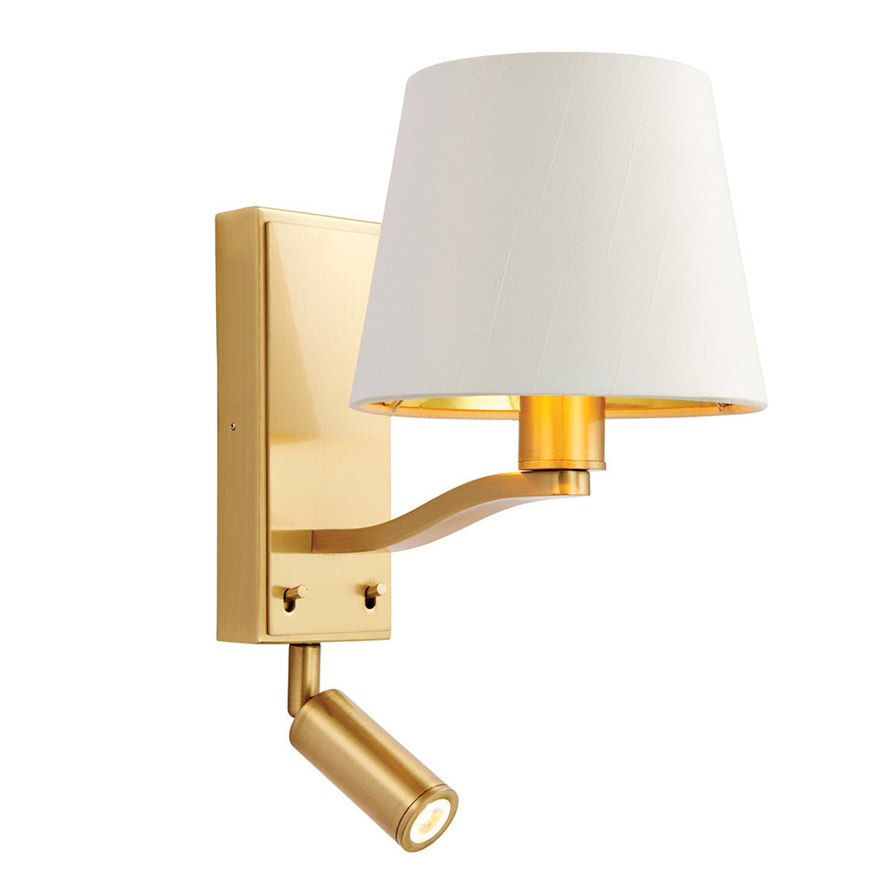 Harvey Wall Light & Spot Gold