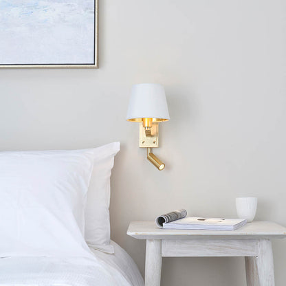 Harvey Wall Light & Spot Gold