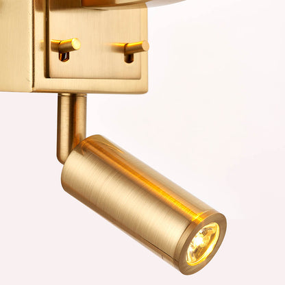 Harvey Wall Light & Spot Gold