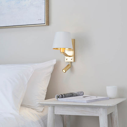 Harvey Wall Light & Spot Gold