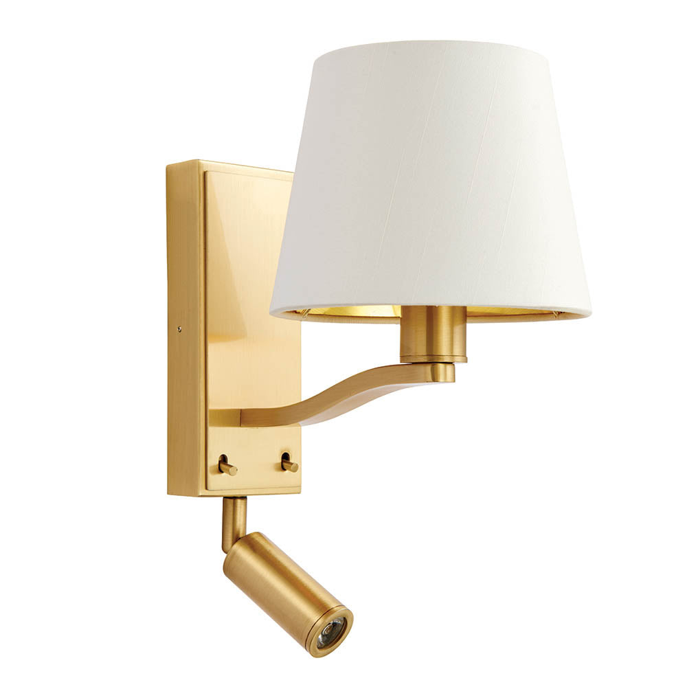 Harvey Wall Light & Spot Gold