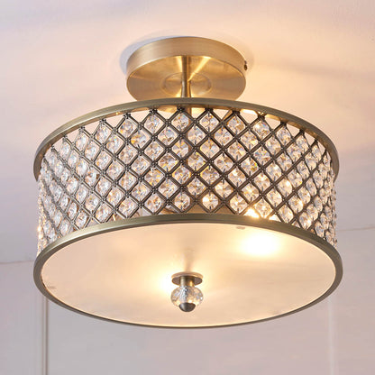 Hudson Semi-Flush Ceiling Light