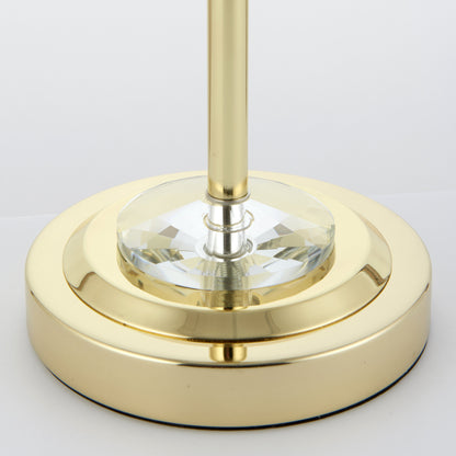 Nixon 2 Light Table Lamp Brass