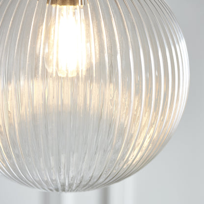 Brydon Pendant 250mm Antique Brass