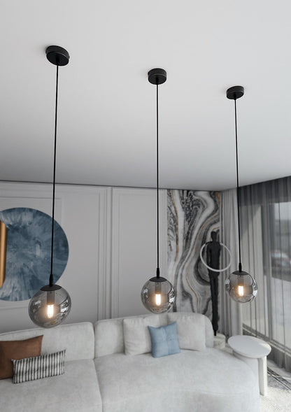 Cosmo Light Pendant Black & Graphite