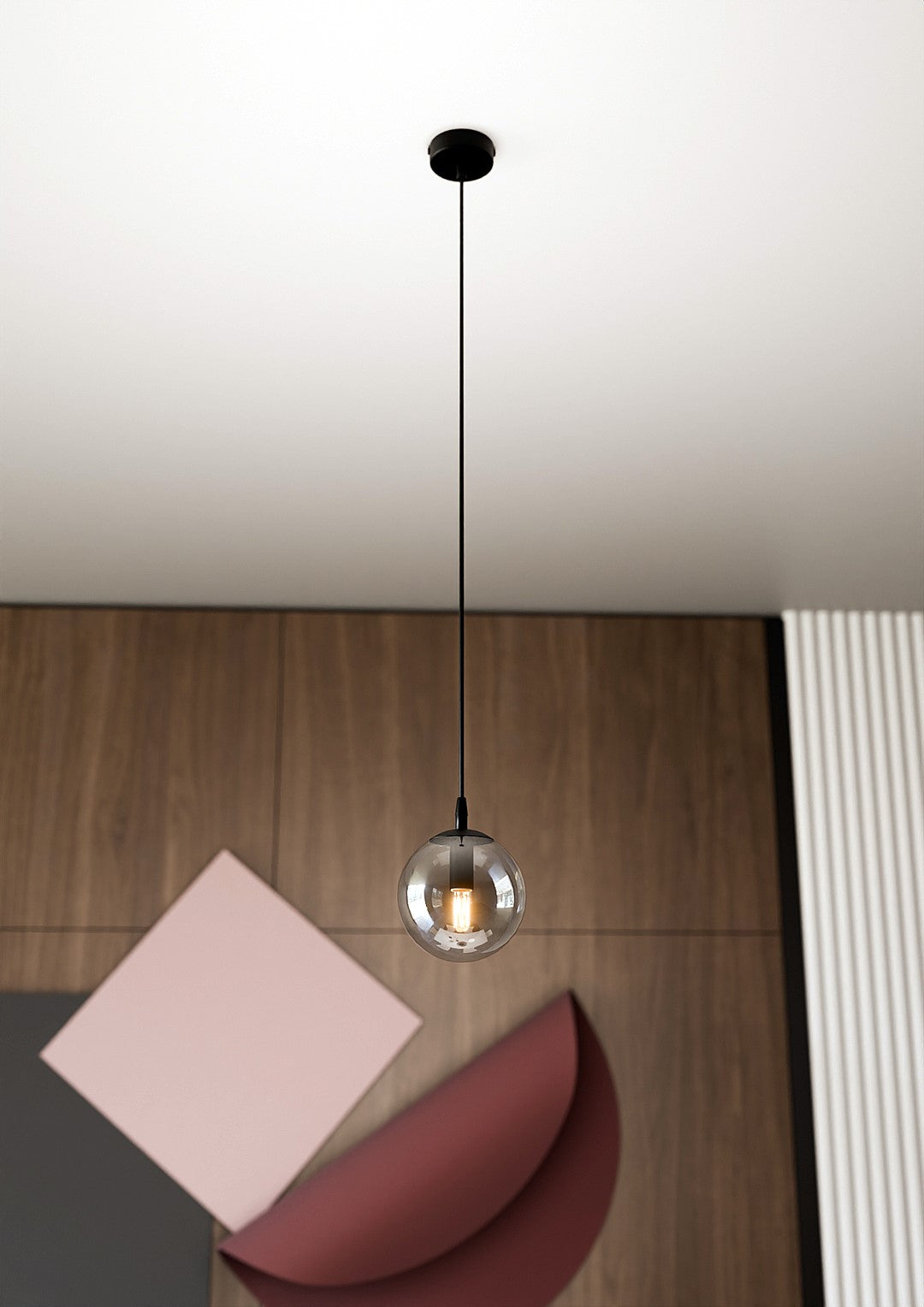 Cosmo Light Pendant Black & Graphite