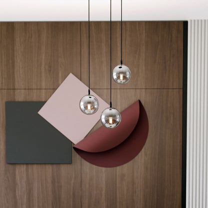 Cosmo 3 Light Pendant Black & Graphite