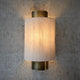 Indara Bronze Wall Light with Grey Shade