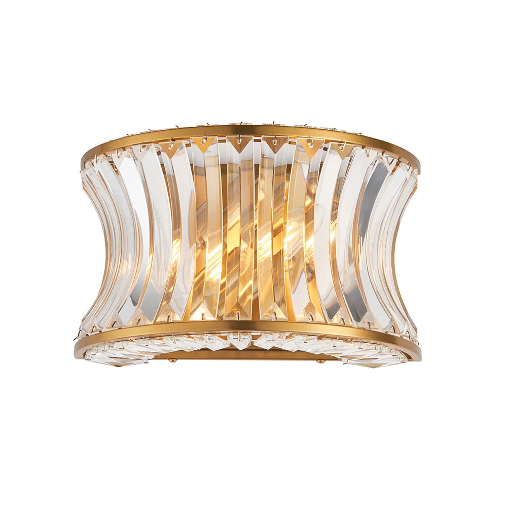 Diana Wall Light Brushed Warm Brass