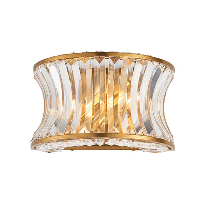 Diana Wall Light Brushed Warm Brass