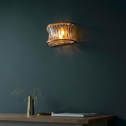 Diana Wall Light Brushed Warm Brass