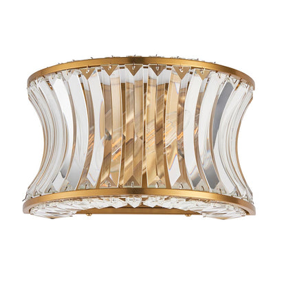 Diana Wall Light Brushed Warm Brass