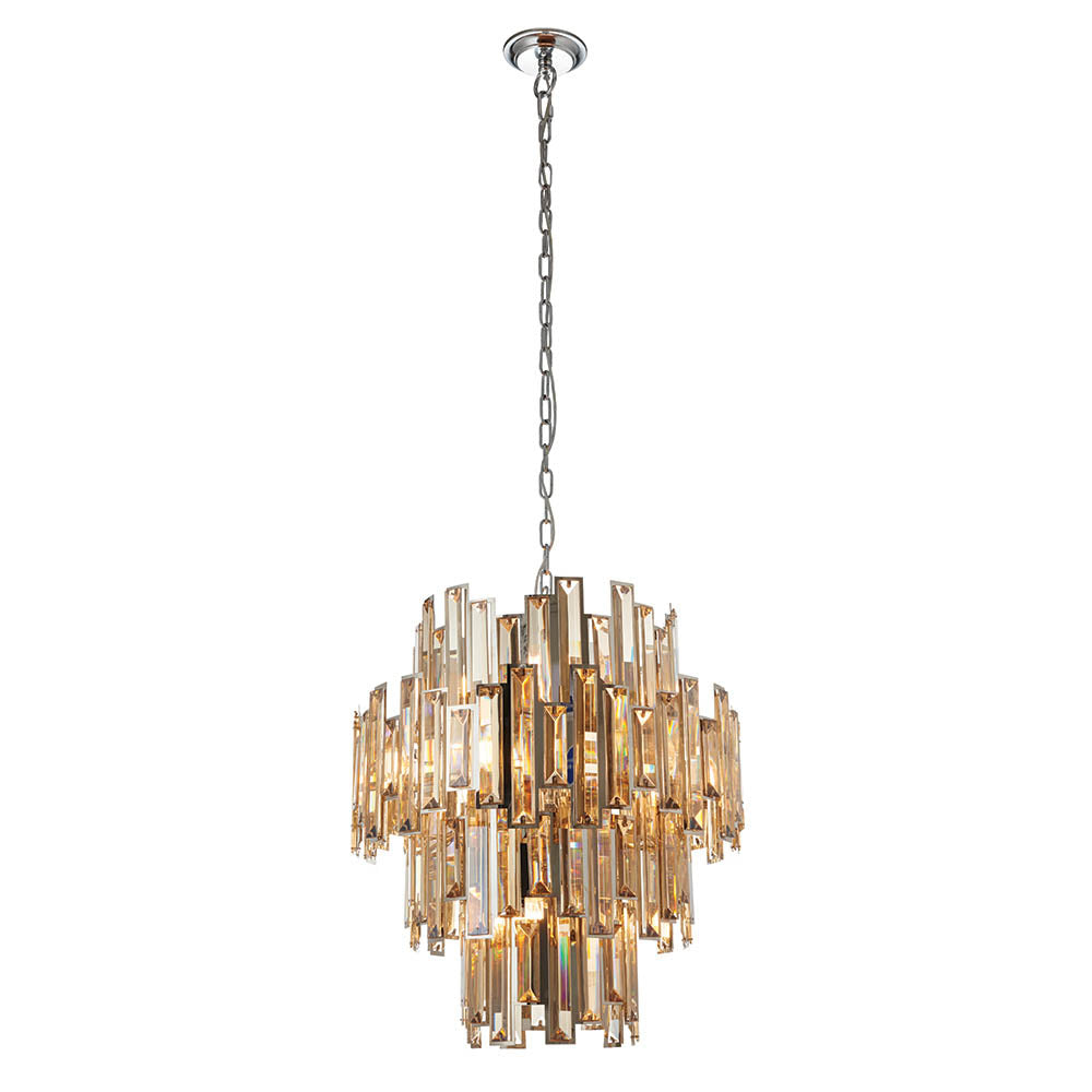 Viviana 12 Light Pendant Chrome