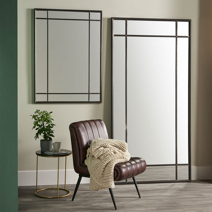 Rectangular 110x80cm Antique Bronze Mirror