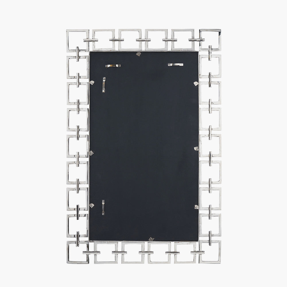 Chain Link Large Rectangle Decorate Mirror