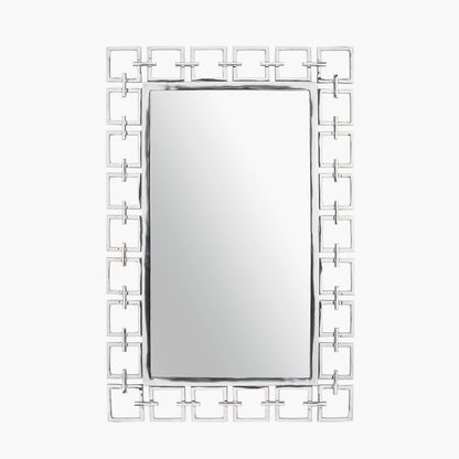 Chain Link Large Rectangle Decorate Mirror